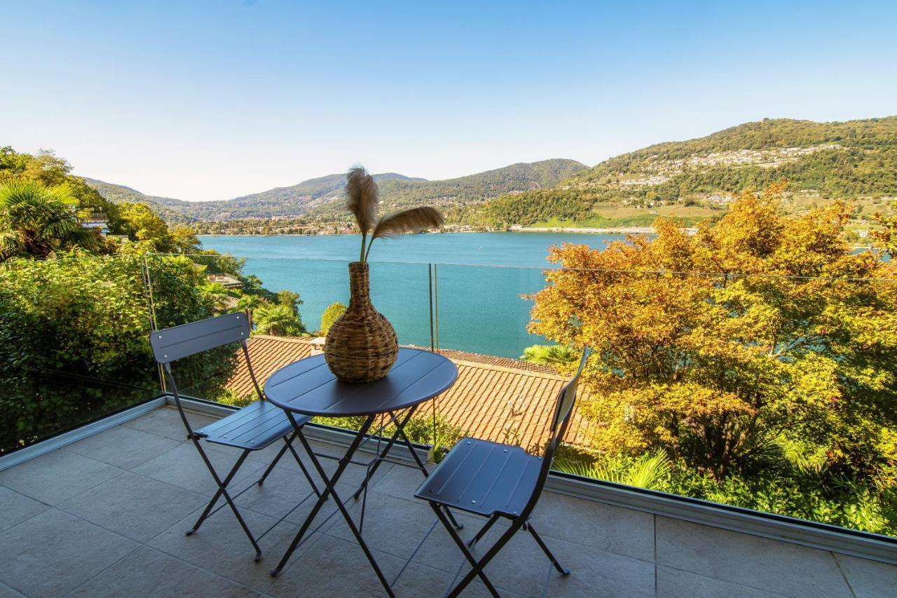 La Palma 1 By Quokka 360 - Modern Panoramic Lake View Flat Montagnola Extérieur photo